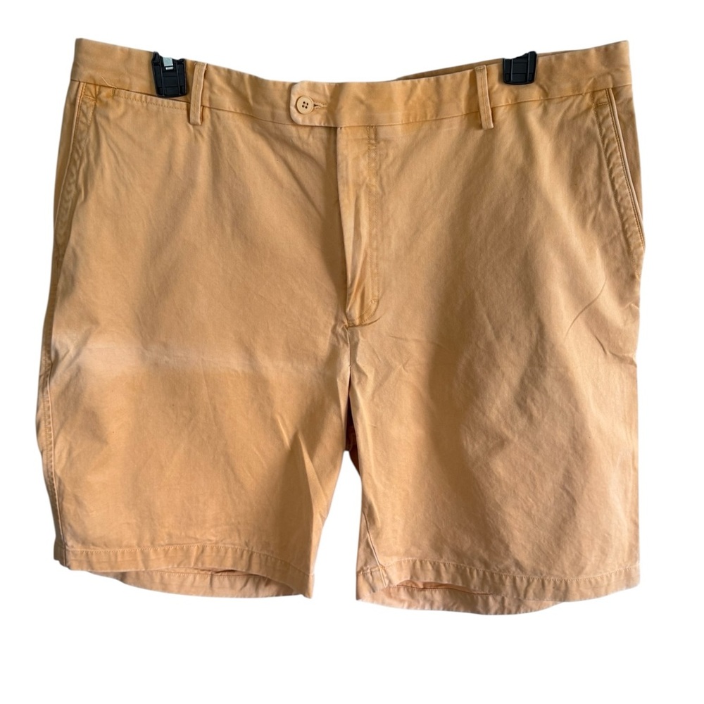 Peter Millar Mens Shorts size 42 Orange Relaxed Golf Casual Shorts